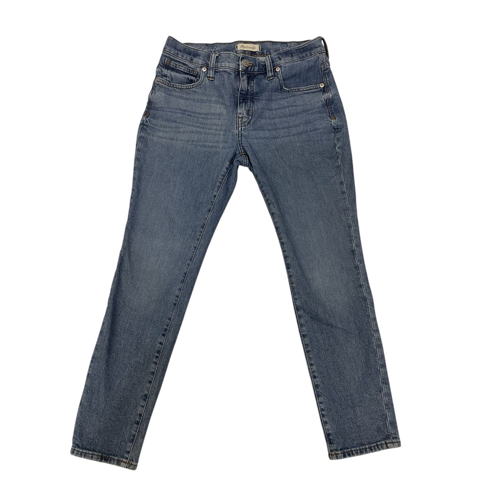 Madewell Women's 9in High Rise Jeans, Size 28 P, Denim Light Wash